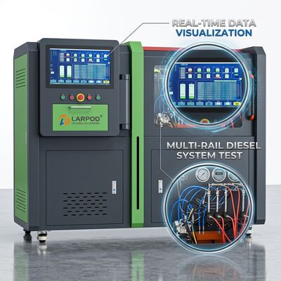 Banque d'essai modulaire et personnalisable pour pompe à rail commun avec acquisition de données PC et pression maximale d'essai de 3000 bar
