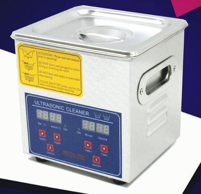 Acier inoxydable industriel de la machine 200 500w de décapant ultrasonique de bijoux en verres